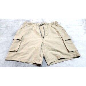 Sovereign Code Men's Size Large Khaki Loop Cargo Shorts NWT